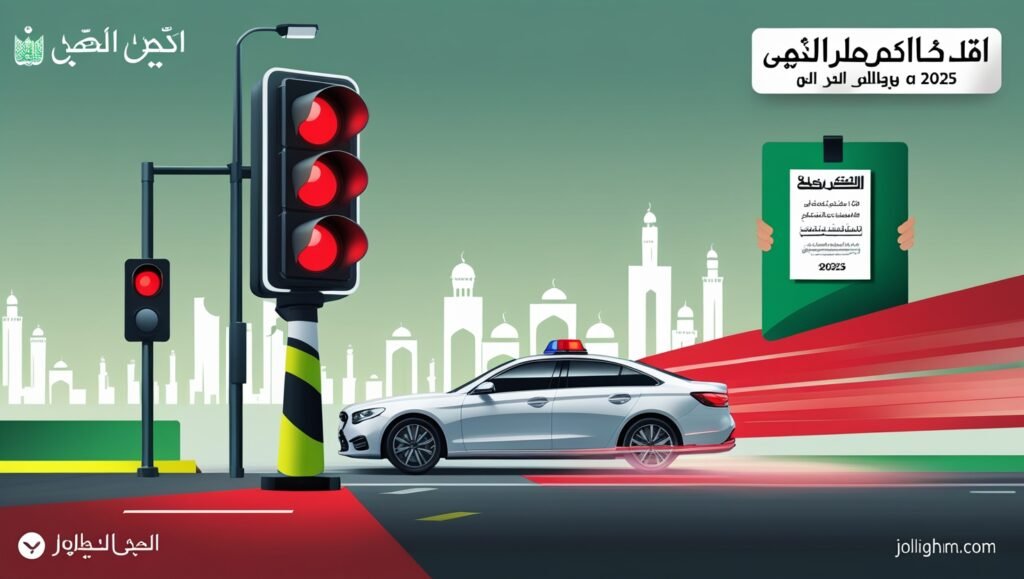 اليك عقوبة قطع الاشارة وغرامتها وطرق الاعتراض 2025